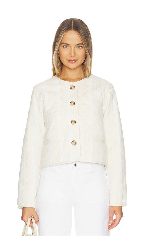 Crafted Coco Jacket in Cream. - size L (also in M, S, XL, XS) - Sanctuary - Modalova