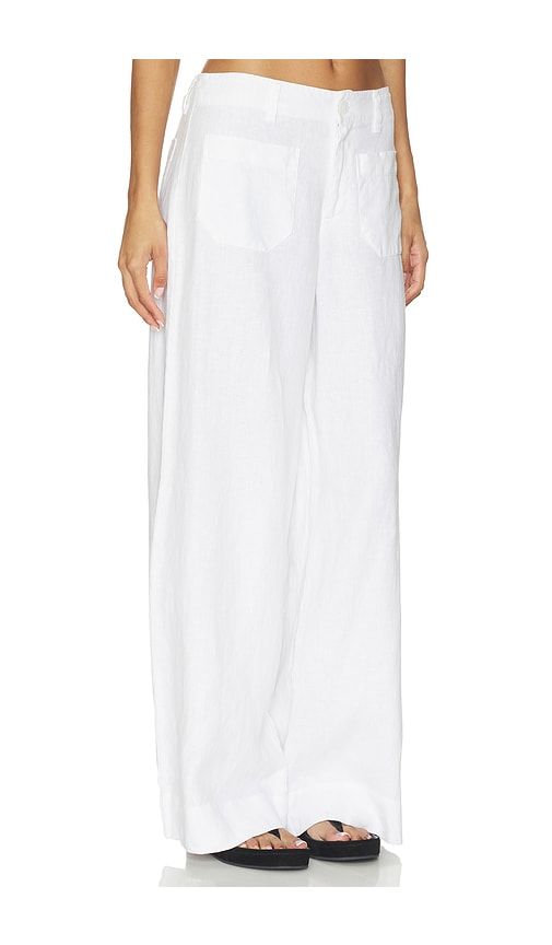 The Linen Marine Wide Leg Pant in . - size 25 (also in 26, 27, 28, 29) - Sanctuary - Modalova
