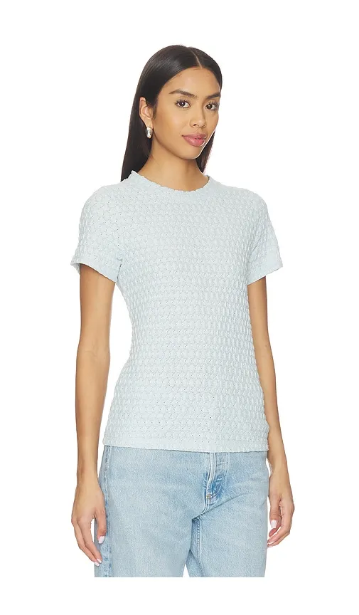 Pucker Up Perfect Tee in Baby Blue. - size L (also in M, S, XL, XS) - Sanctuary - Modalova