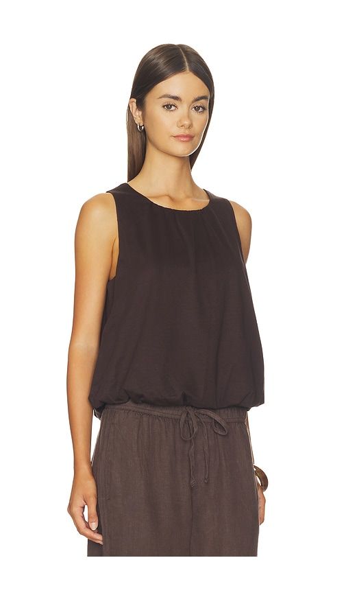 Retreat Bubble Tank Top in Brown. - size L (also in M, S, XL, XS) - Sanctuary - Modalova