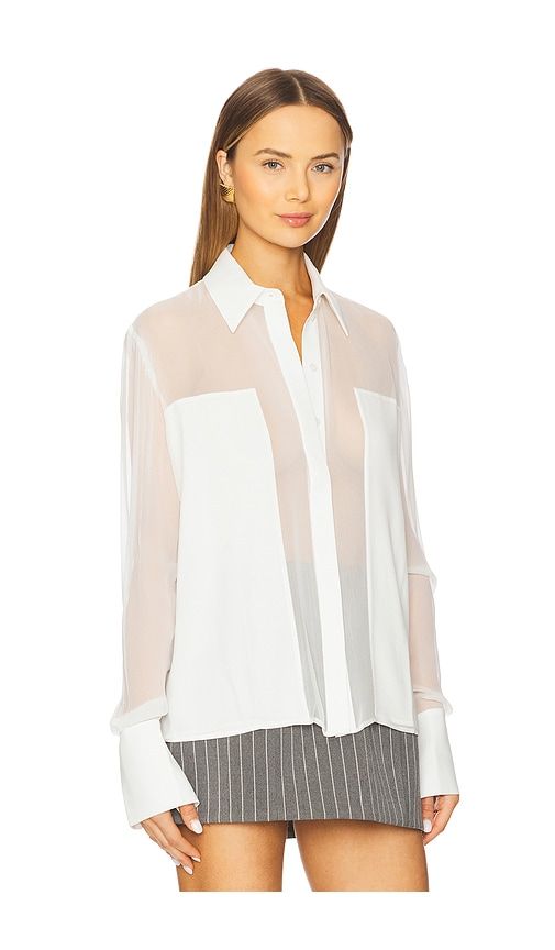 Flore Silk Shirt in . - size M (also in S) - SANS FAFF - Modalova