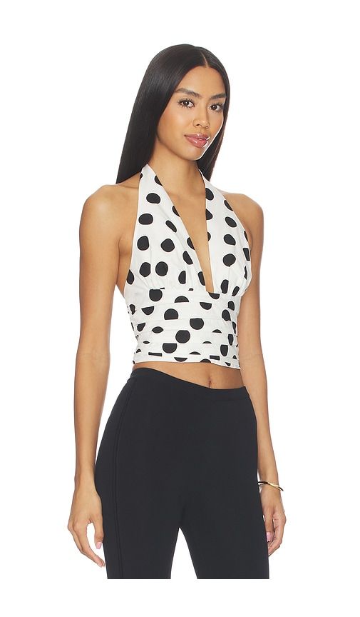 Carlo Halter Top in Black & . - size L (also in M, S, XS) - SANS FAFF - Modalova