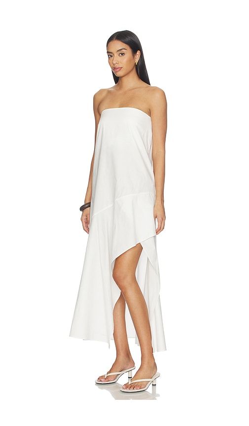 Oxford Strapless Asymmetrical Dress in . - size S (also in XS) - St. Agni - Modalova