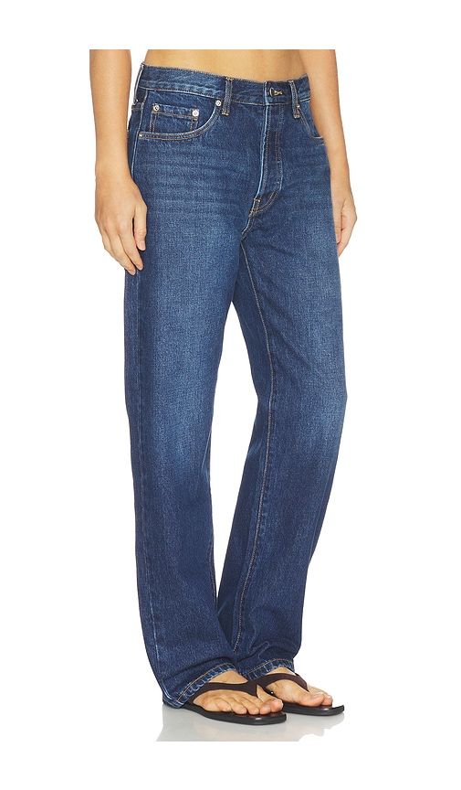 S Straight Leg Jeans in Denim-Dark. - size 28 (also in 29) - St. Agni - Modalova