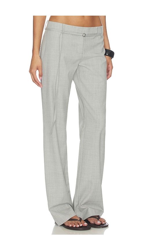 S Belt Minimal Pants in Grey. - size L (also in M, XL, XS) - St. Agni - Modalova