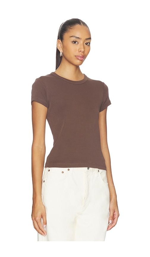 Organic Cotton Baby Tee in Brown. - size L (also in S, XS) - St. Agni - Modalova