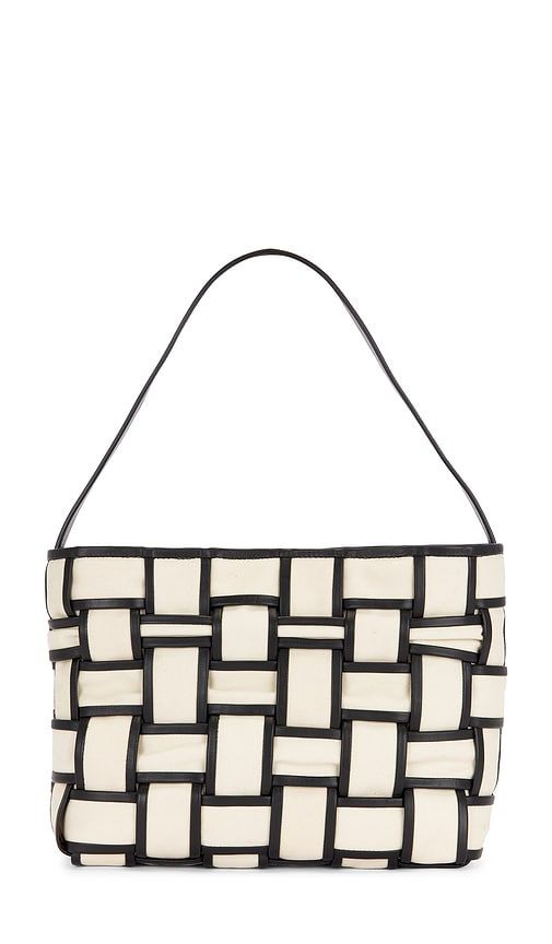 Border Woven Mini Tote in Beige - St. Agni - Modalova
