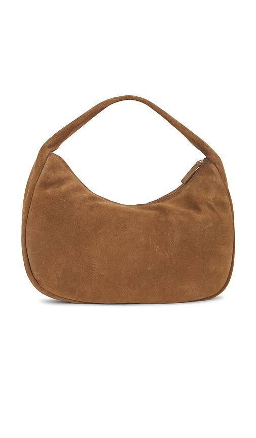 Suede Large Bon Bon Bag in Brown - St. Agni - Modalova