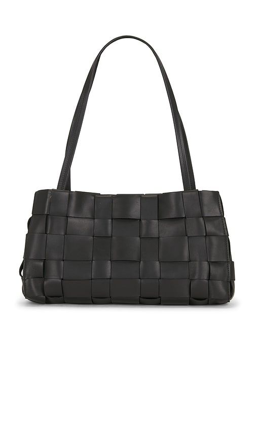 St. Agni Slim Woven Tote in Black - St. Agni - Modalova
