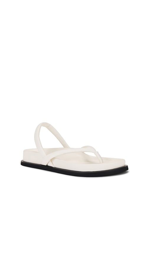 Sling Back Thong Sandal in Cream. - size 36 (also in 41) - St. Agni - Modalova