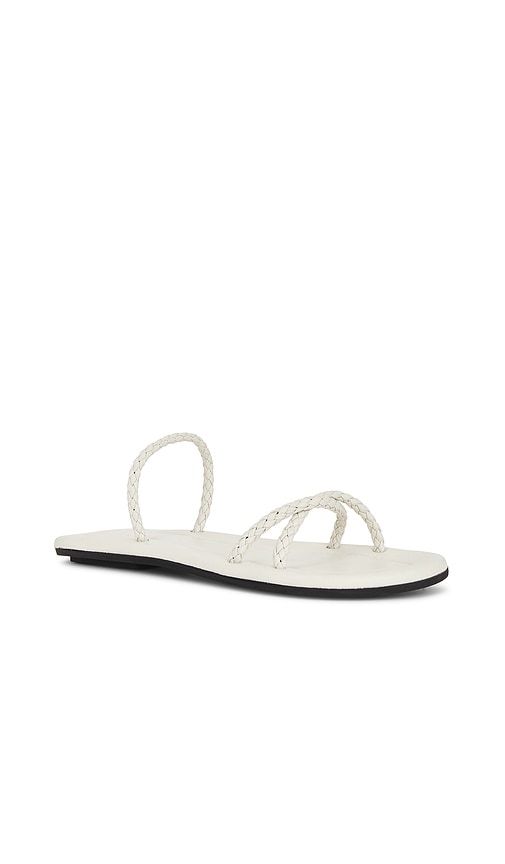 Woven Rope Slide in White. - size 36 (also in 39) - St. Agni - Modalova