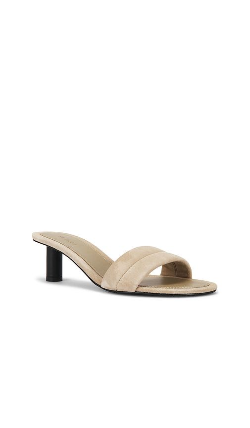 Suede Stitch Detail Heel in Beige. - size 37 (also in 38, 39) - St. Agni - Modalova