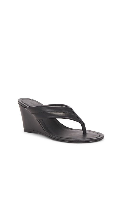 Stitch Detail Thong Wedge Sandal in . - size 37 (also in 38, 40) - St. Agni - Modalova