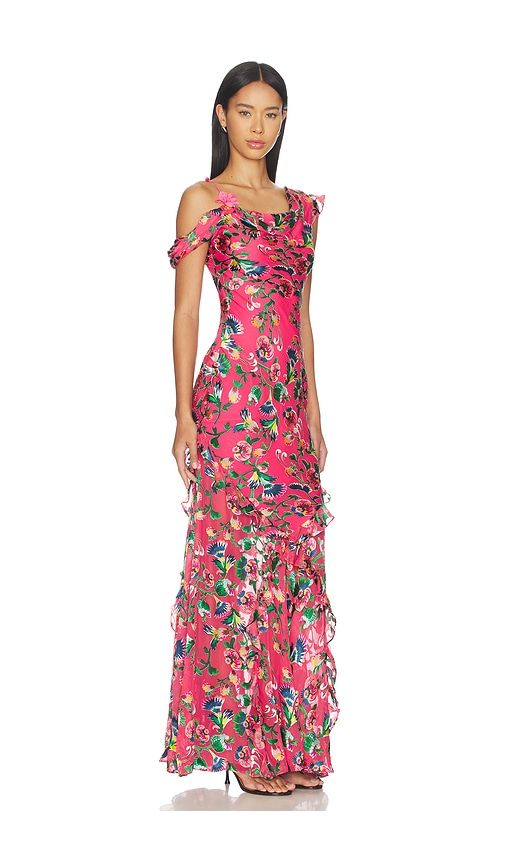 Seema Dress in Pink. - size 10 (also in 6) - SALONI - Modalova