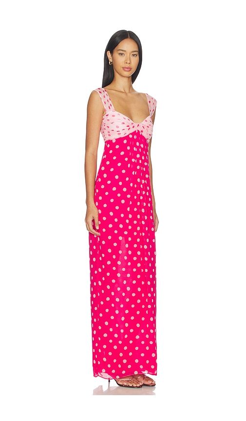 Chani Long Dress in Pink. - size 0 (also in 10, 12) - SALONI - Modalova