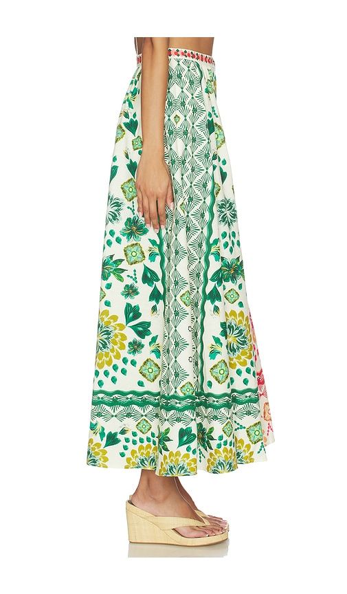 Judi-b Skirt in Green, Pink. - size 0 (also in 2, 4, 6, 8, 10, 12) - SALONI - Modalova