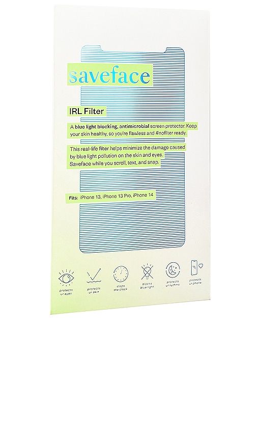 Blue Light Blocking IRL Filter 13/13 Pro/14 in White - SAVEFACE - Modalova