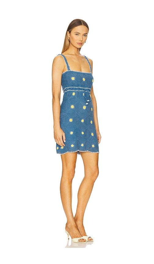 Aster Dress in Blue. - size L (also in S) - SAYLOR - Modalova