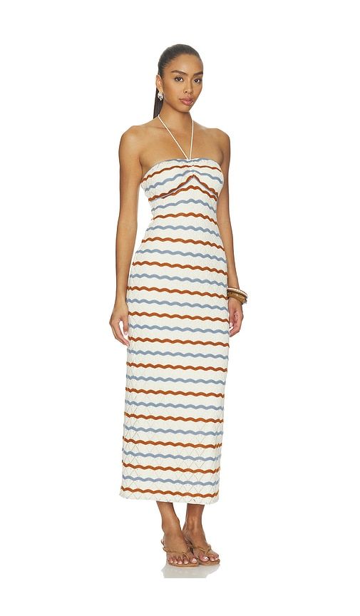 Pierrette Dress in Cream. - size L (also in M, S, XS) - SAYLOR - Modalova