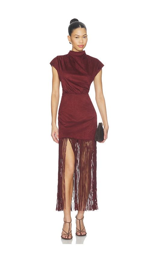 Astelle Dress in Wine. - size M (also in S, XS) - SAYLOR - Modalova
