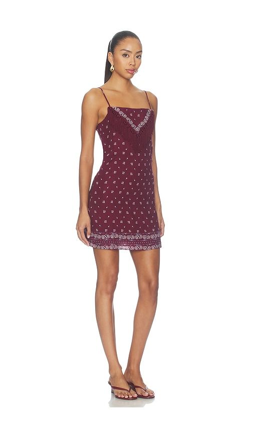 Anamarija Dress in Burgundy. - size M (also in S, XS) - SAYLOR - Modalova