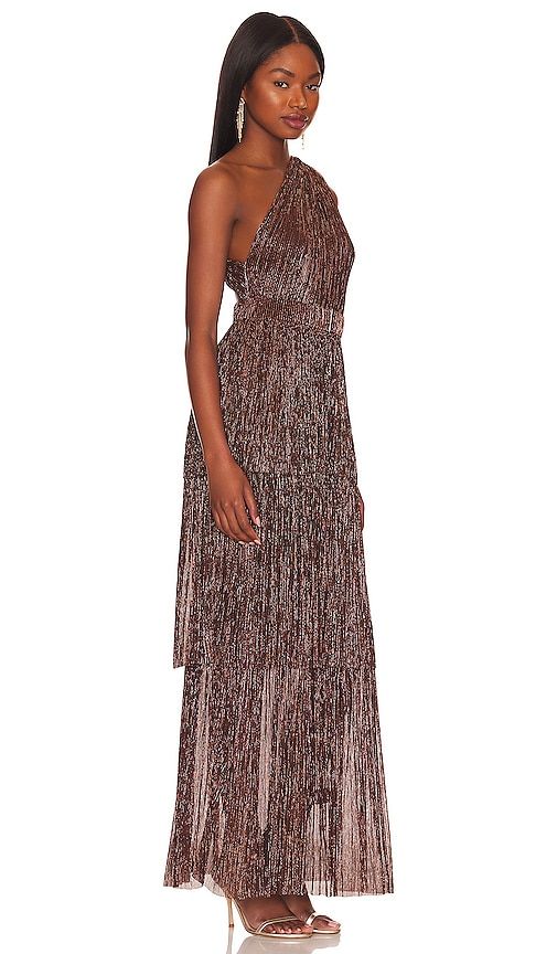 X REVOLVE Terina Gown in Metallic . - size S (also in XS) - Sabina Musayev - Modalova