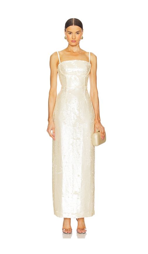 Solance Dress in Ivory. - size L (also in S) - Sabina Musayev - Modalova