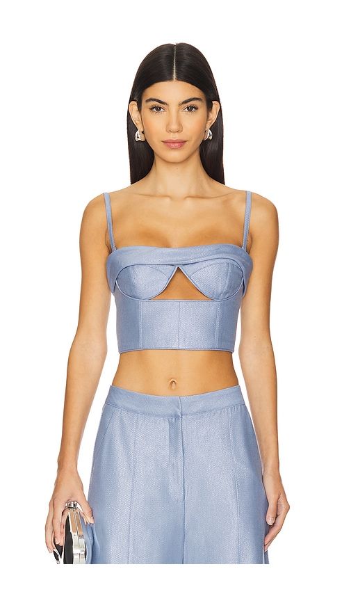 Tyrian Top in Blue. - size M (also in S) - Sabina Musayev - Modalova