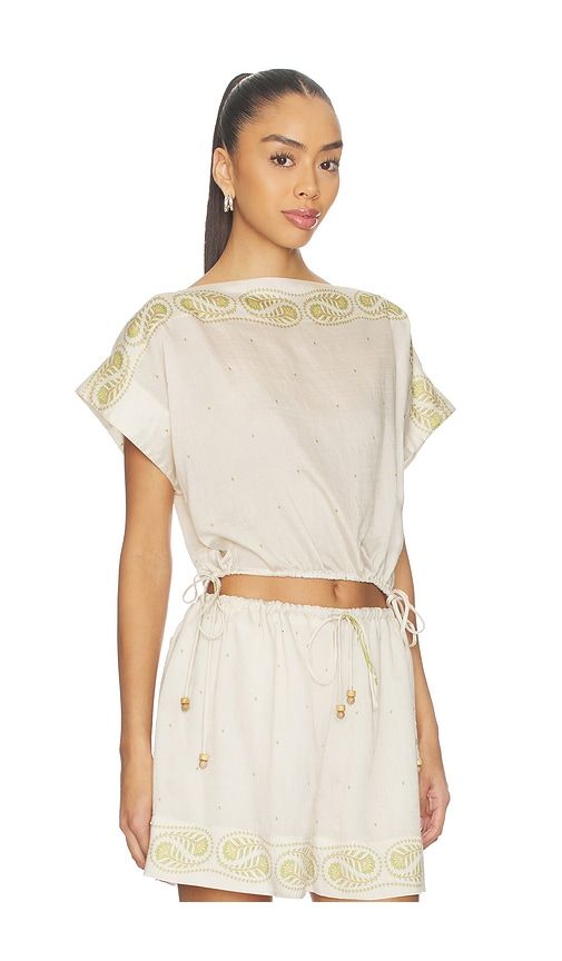 Aura Top in Beige. - size L (also in S, XL) - Sabina Musayev - Modalova