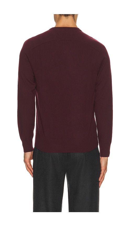 Relaxed Fit Raglan Crewneck Sweater in Burgundy. - size L (also in M, S, XL/1X) - Soft Goat - Modalova