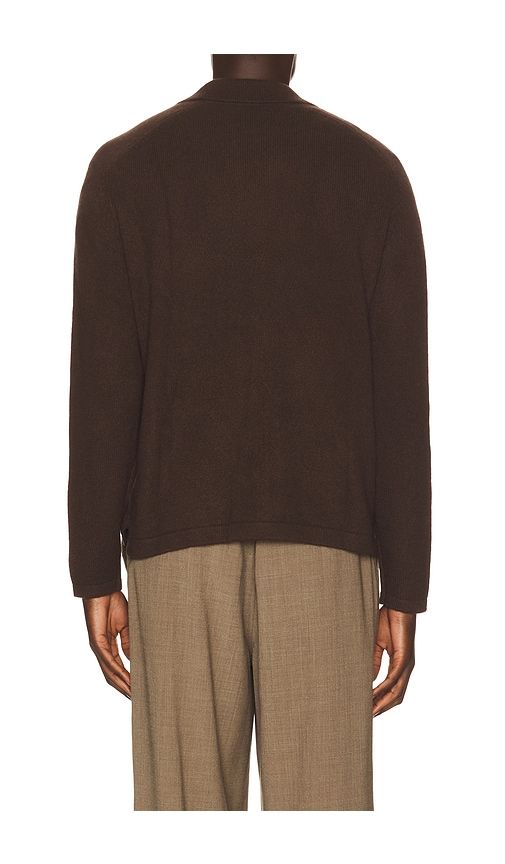Knitted Shirt in Brown. - size L (also in M, S, XL/1X) - Soft Goat - Modalova