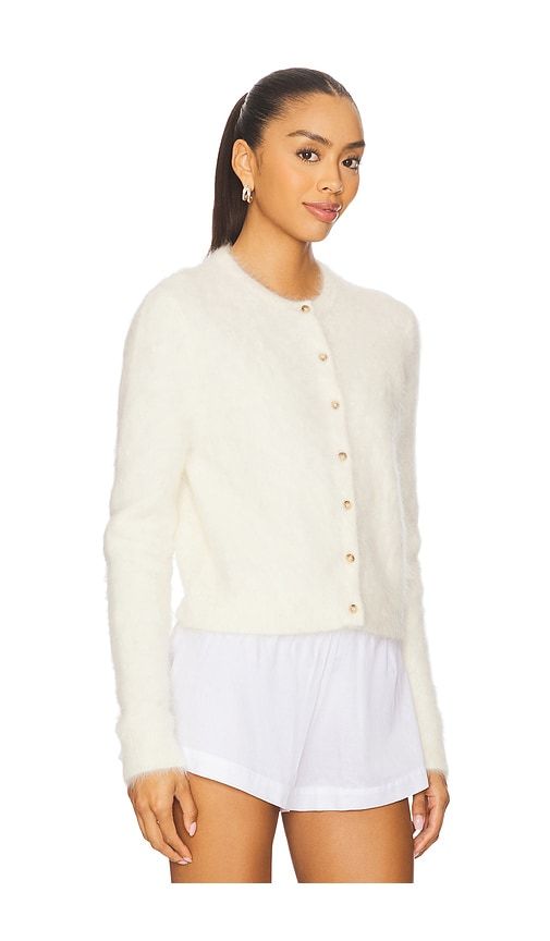 Alpaca Cardigan in White. - size L (also in XS) - Soft Goat - Modalova