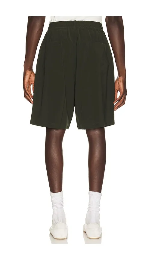 Calculus Baggy Pleated Shorts in Green. - size L (also in M, S, XL/1X) - Students Golf - Modalova