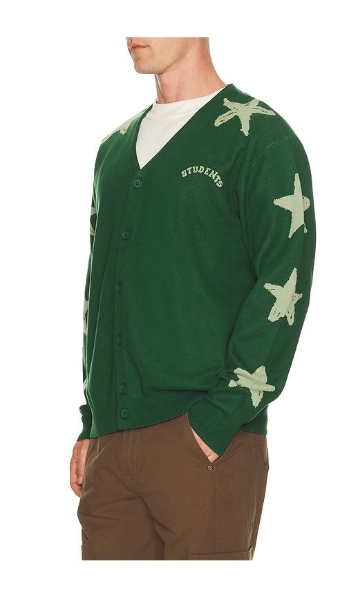 Dexter Knit Cardigan Sweater in Dark . - size L (also in M, S, XL/1X) - Students Golf - Modalova