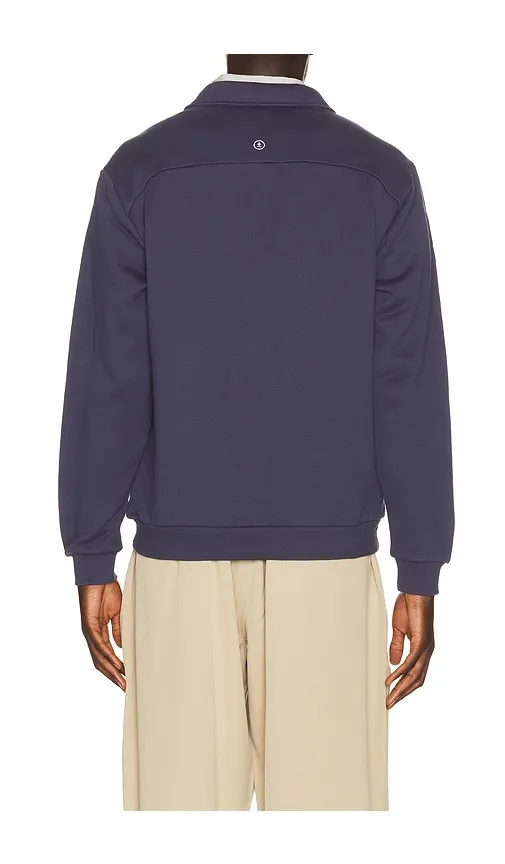 Del Norte Zip Polo Pullover in Blue. - size L (also in M, S, XL/1X) - Students Golf - Modalova