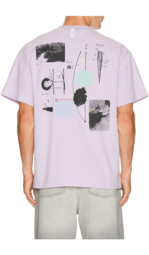 Golf Theory Short Sleeve T-Shirt in Lavender. - size M (also in S, XL/1X) - Students Golf - Modalova