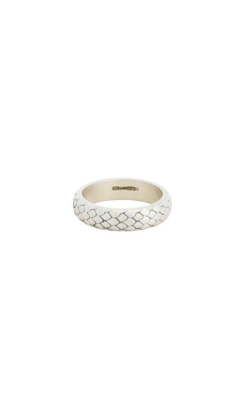 Scale Ring in Metallic . - size 8 (also in 11 1/2) - Serge de Nimes - Modalova