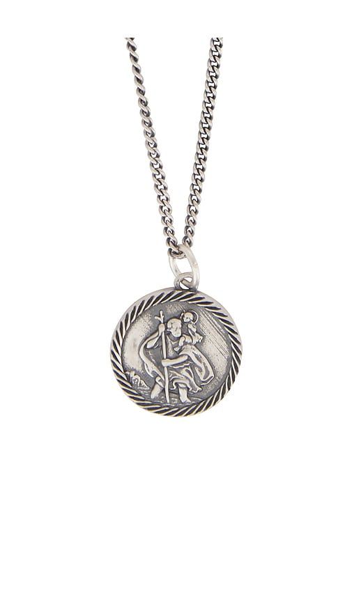 St Christopher Necklace in Metallic . - size 40cm (also in ) - Serge de Nimes - Modalova