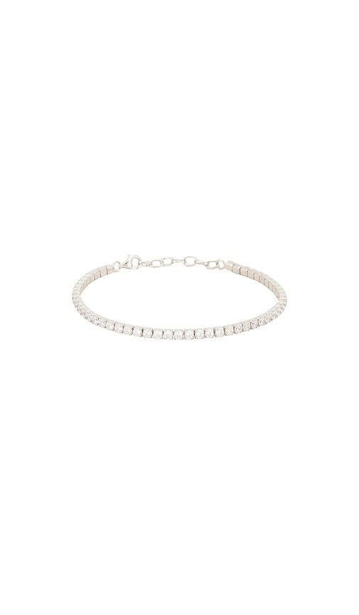 Tennis Chain Bracelet in Metallic - Serge de Nimes - Modalova