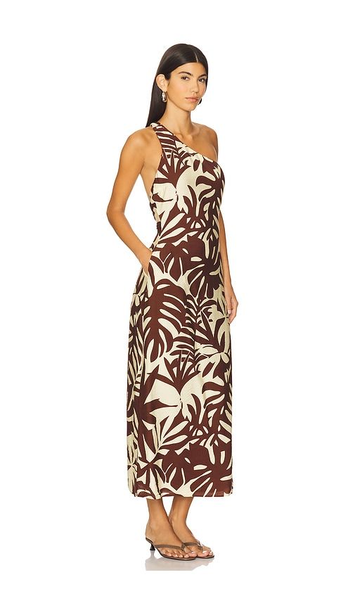 Matelo Midi Dress in Brown. - size S (also in XS) - SEVEN WONDERS - Modalova