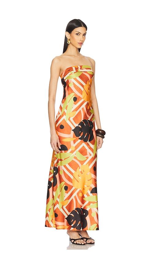 Sachi Maxi Dress in Orange. - size M (also in S, XS) - SEVEN WONDERS - Modalova