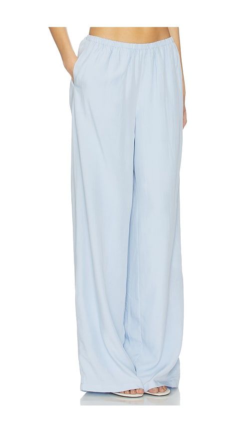 Fleur Palazzo Pant in Baby Blue. - size L (also in S, XS) - SEVEN WONDERS - Modalova