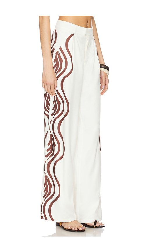 Atheni Pant in Cream. - size L (also in M, S, XL, XS) - SEVEN WONDERS - Modalova