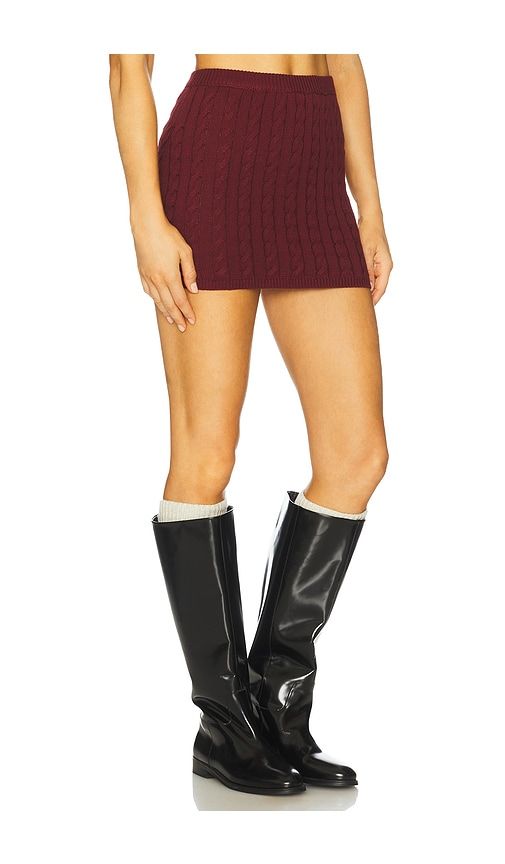 Katarina Mini Skirt in Red. - size L (also in M, S, XL, XS) - SEVEN WONDERS - Modalova