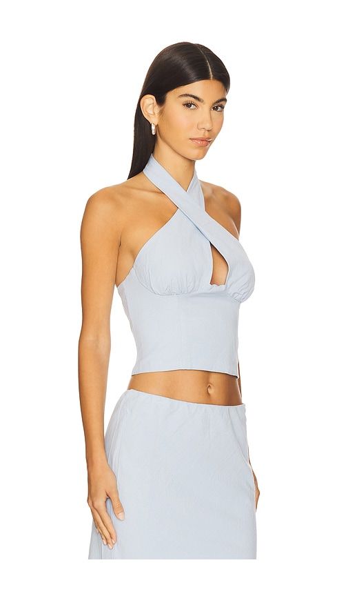 Billie Top in Baby Blue. - size L (also in M, S, XS) - SEVEN WONDERS - Modalova