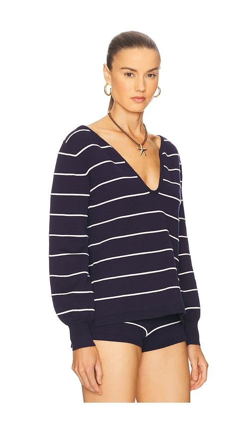 Eleonora Sleeved Top in Navy. - size S (also in XS) - SEVEN WONDERS - Modalova