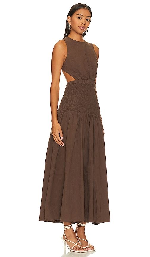 Lottie Dress in Chocolate in Chocolate. - size XL (also in XXL) - SNDYS - Modalova