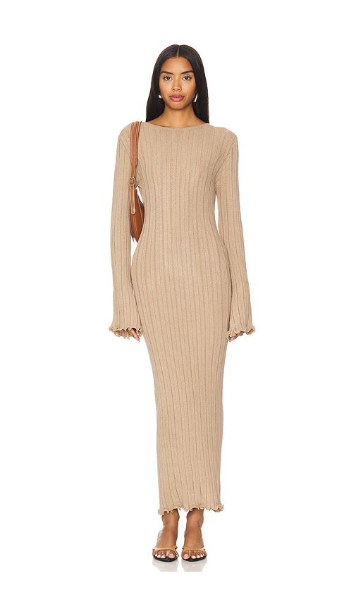 Baha Long Sleeve Maxi Dress in . - size L (also in M, S, XL, XXL) - SNDYS - Modalova