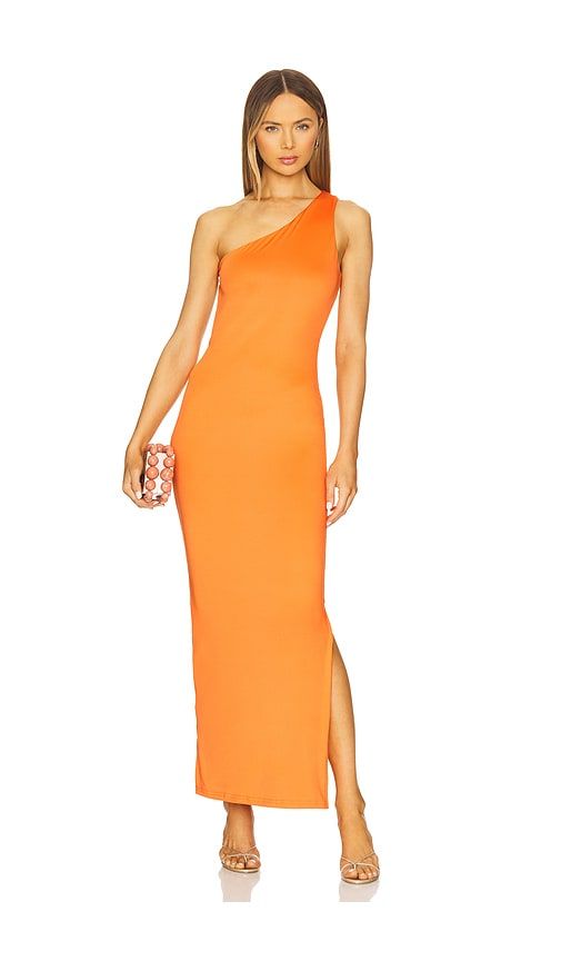 Juniper Maxi Dress in Orange. - size L (also in M, XL) - SNDYS - Modalova