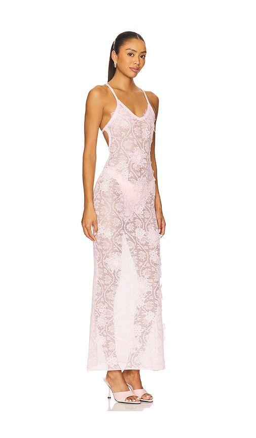 Vesper Maxi Dress in Blush. - size M (also in XXL) - SNDYS - Modalova